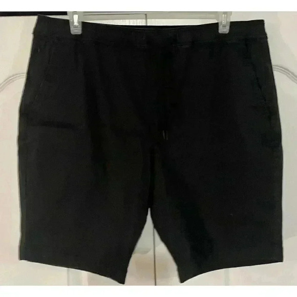Hollister Jogger Shorts Mens Size XXL Advanced‎ Stretch Black 10” Inseam NWOT - Picture 1 of 4